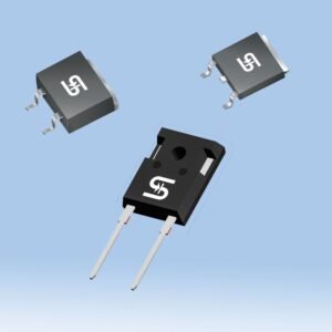 1,200 V diodes offer low forward voltage and 175 °C operation rang