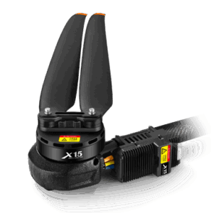 X15 agricultural drone propulsion system