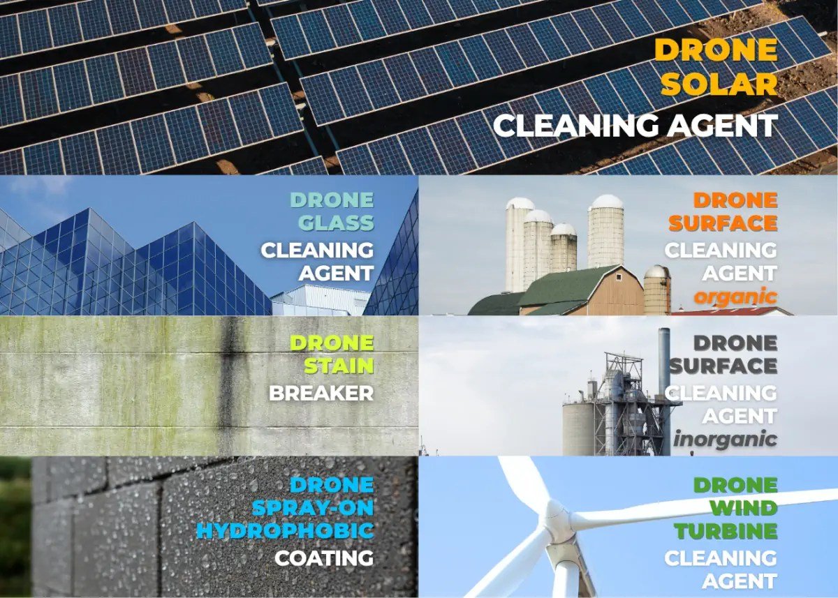 Chemitek launches Drone Range: sustainable cleaning solutions for industrial and drone-assisted applications