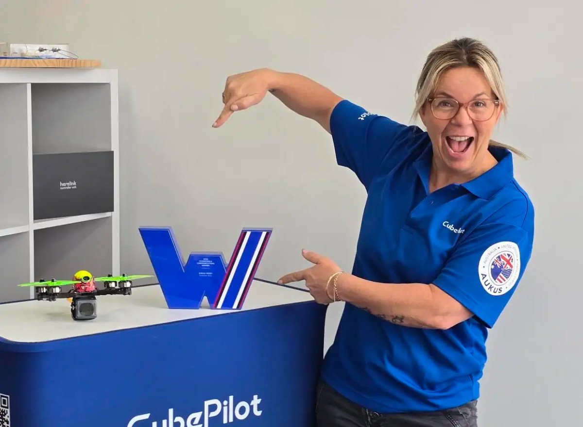 CubePilot’s Sarah Vesey Wins 2025 Women in Defence Award