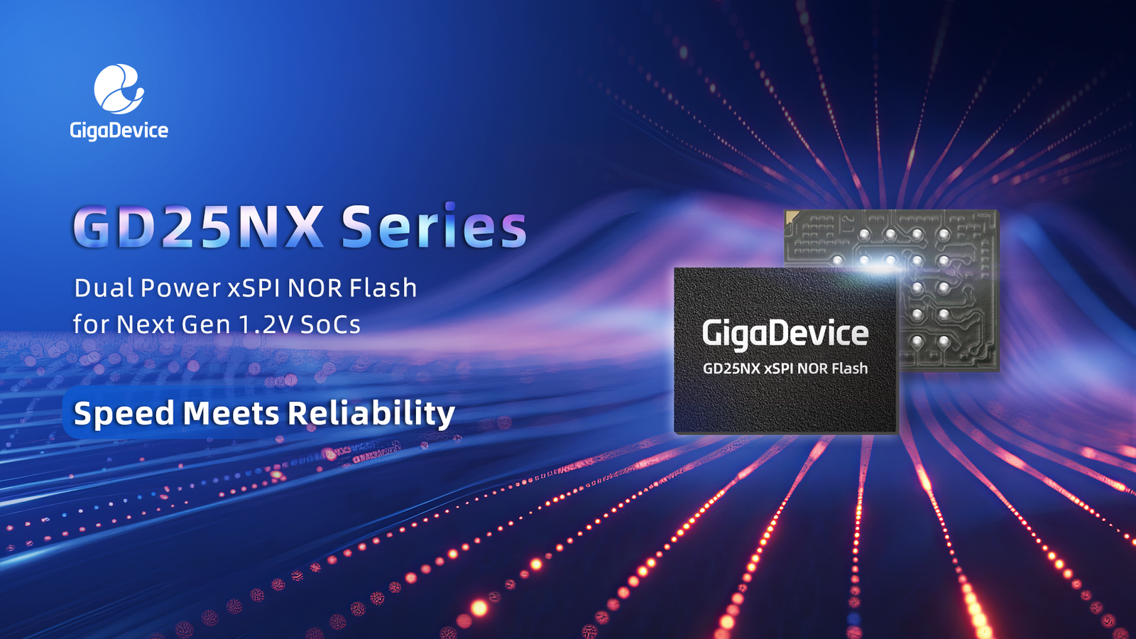 Dual-voltage Flash offers faster program and erase performance