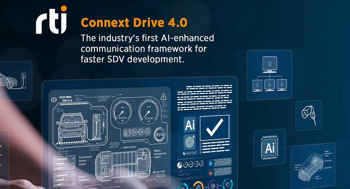 RTI introduces Connext Drive 4.0