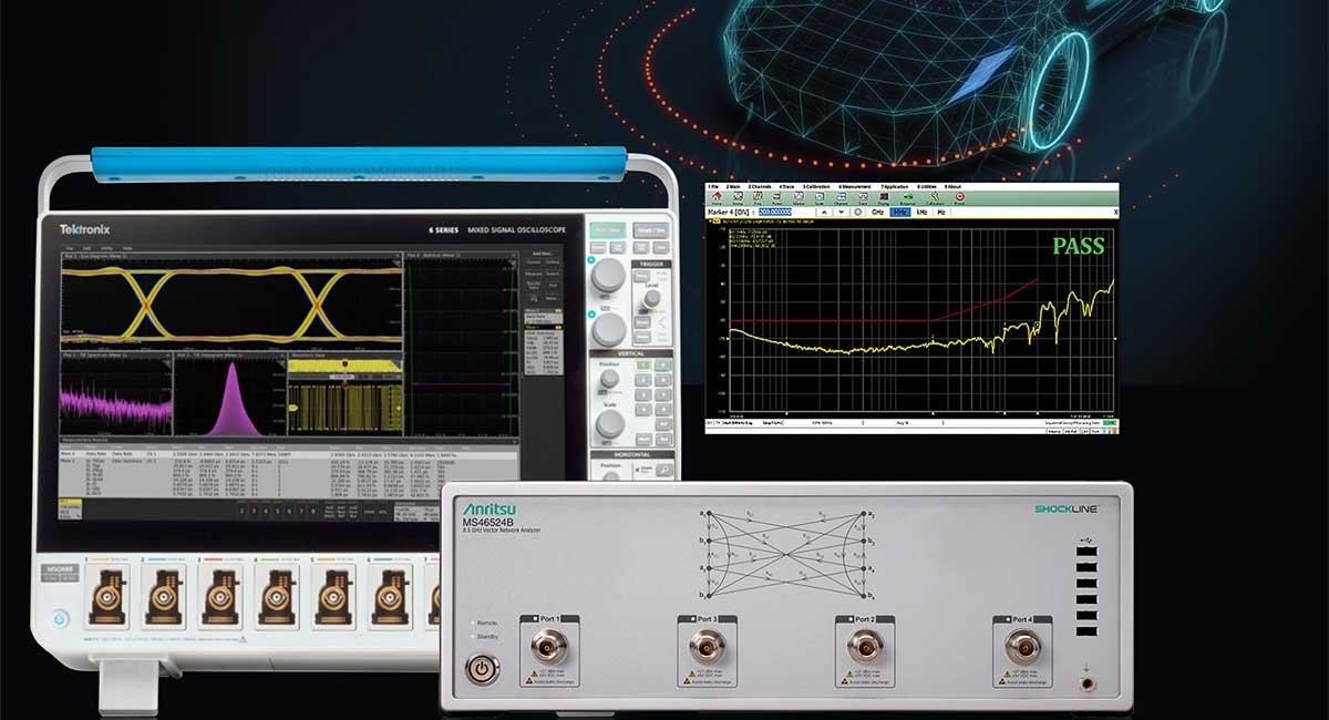 Anritsu Company announces a comprehensive automotive Ethernet test solution that delivers precise Media Dependent Interface