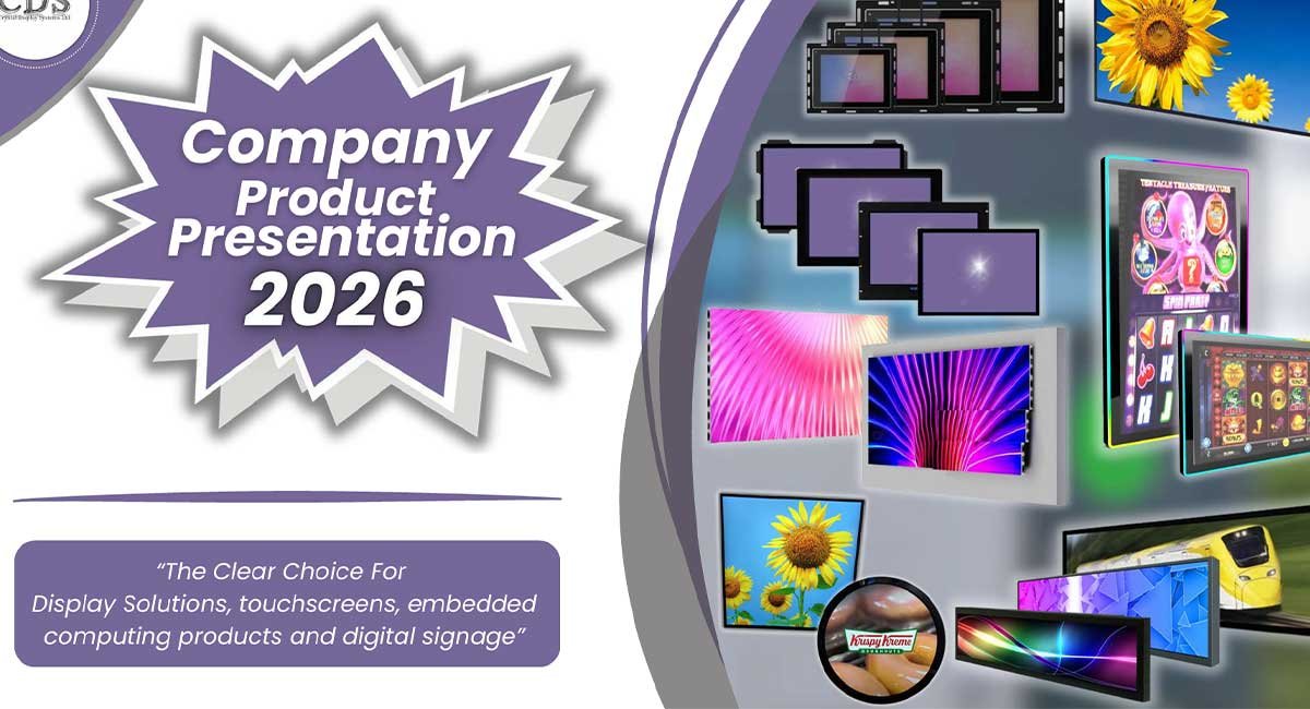 Crystal Display Systems launch comprehensive display product