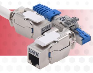 Cat8 connectors and keystones aid Ethernet installations