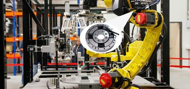 Force torque sensors, shown here, enable robots to move with safety and precision, says ATO Automation.