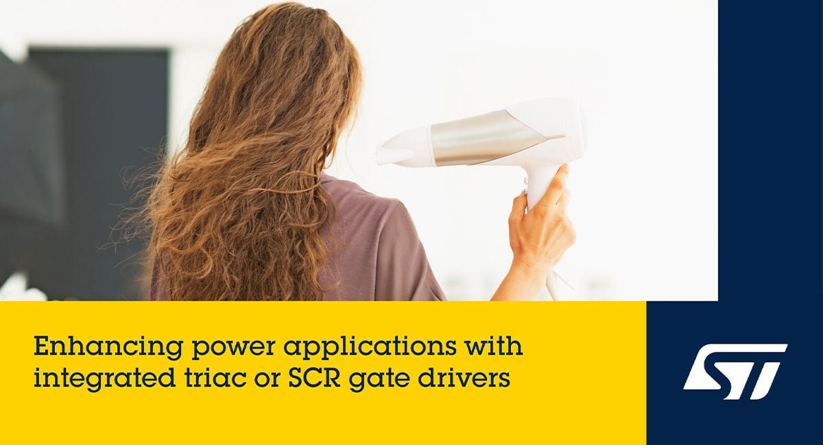 STMicroelectronics’ miniature thyristor driver saves space