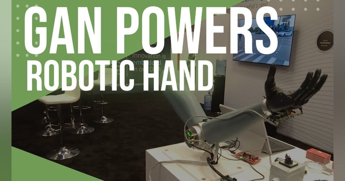 GaN Powers Up High-Efficiency Motor Joints in Humanoid Robots