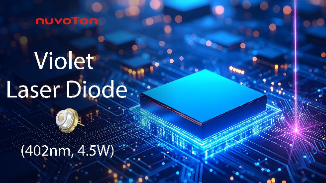 402 nm laser diode delivers 4.5 W in TO-9