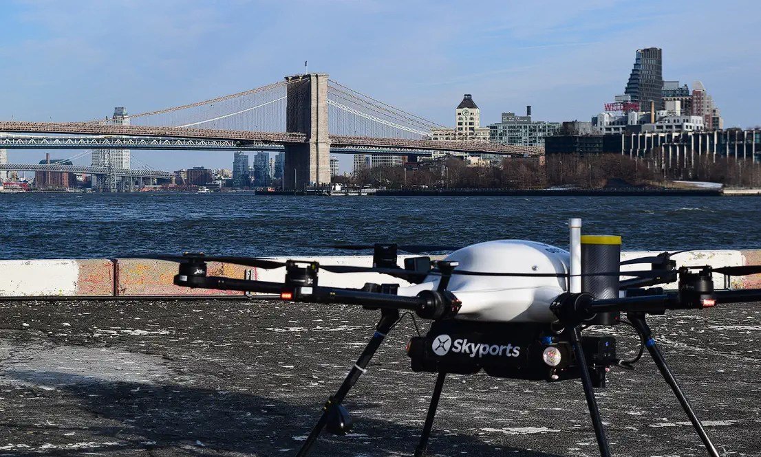 From Streets to Skies: Port Authority Launches Yearlong Drone Cargo Trial Over East River