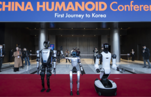 Agibot X2, Unitree G1, and Leju Kuavo 4th Generation Pro humanoid robots make their debuts in South Korea at AW in March 2026.