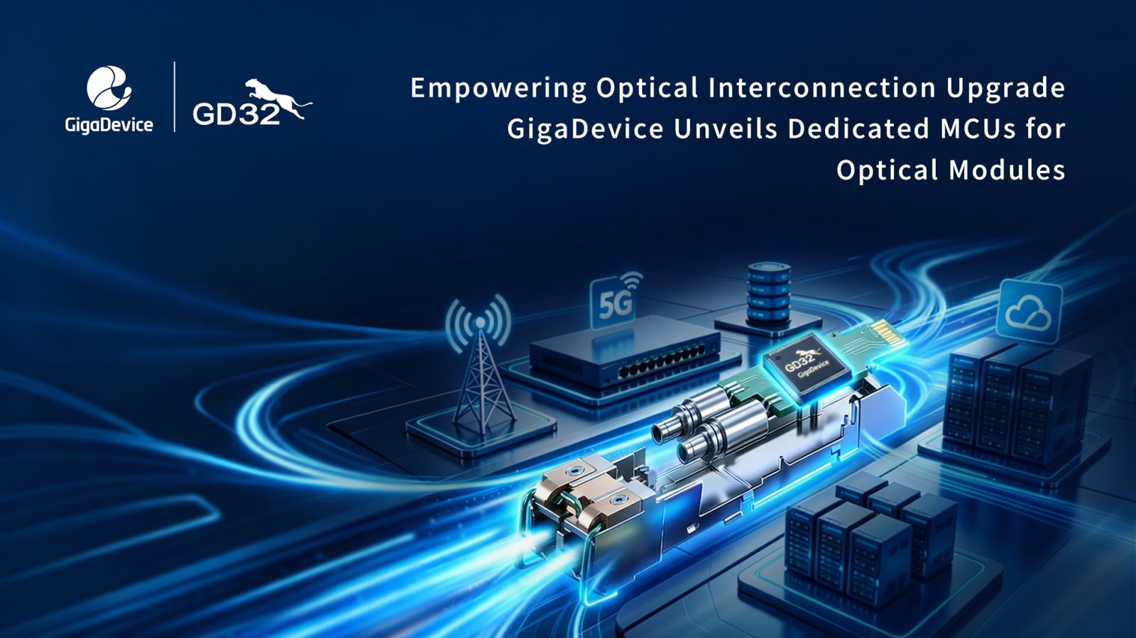 Optical module MCUs target high-speed and low-speed links